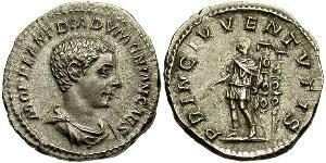1 Денарий Римская империя (27BC-395) Серебро Диадумениан (208-218)