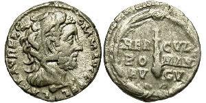 1 Денарий Римская империя (27BC-395) Серебро Коммод (161-192)