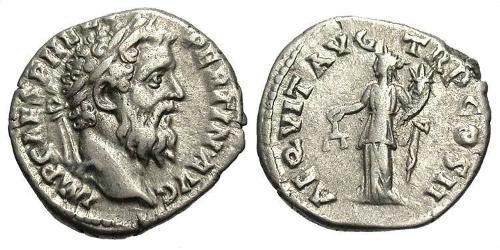1 Денарий Римская империя (27BC-395) Серебро Пертинакс (126-193)