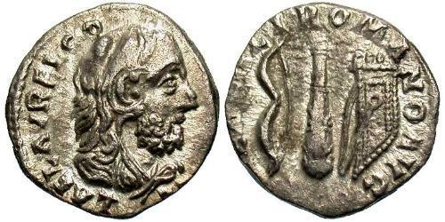 1 Денарий Римская империя (27BC-395) Серебро Коммод (161-192)