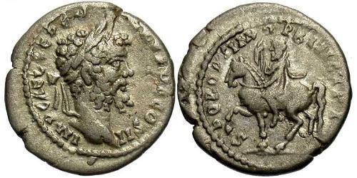1 Денарий Римская империя (27BC-395) Серебро Септимий Север (145- 211)