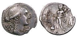 1 Денарий Римская республика (509BC-27BC) Серебро 