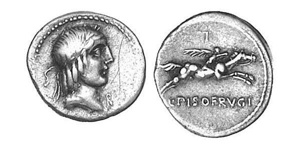 1 Денарий Римская республика (509BC-27BC) Серебро 