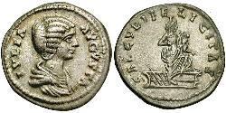 1 Денарій Римська імперія (27BC-395) Срібло Юлія Домна (?-217)