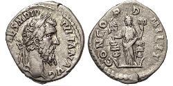 1 Денарій Римська імперія (27BC-395) Срібло Дідій Юліан (137-193)