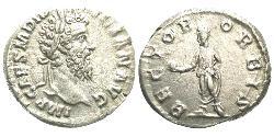 1 Денарій Римська імперія (27BC-395) Срібло Дідій Юліан (137-193)
