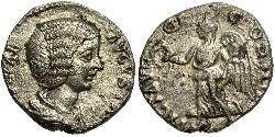 1 Денарій Римська імперія (27BC-395) Срібло Юлія Домна (?-217)