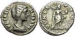 1 Денарій Римська імперія (27BC-395) Срібло Юлія Домна (?-217)