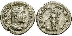 1 Денарій Римська імперія (27BC-395) Срібло Максимін I (173-238)