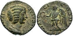 1 Денарій Римська імперія (27BC-395) Срібло Юлія Домна (?-217)
