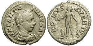 1 Денарій Римська імперія (27BC-395) Срібло Геліогабал (203-222)