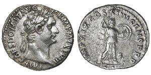 1 Денарій Римська імперія (27BC-395) Срібло Доміціан (51-96)