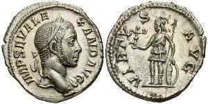 1 Денарій Римська імперія (27BC-395) Срібло Александр Север (208-235)