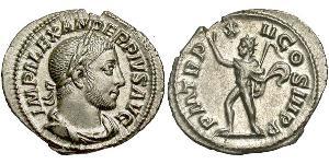 1 Денарій Римська імперія (27BC-395) Срібло Александр Север (208-235)