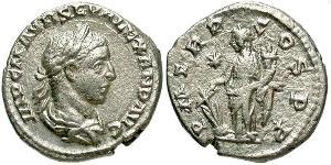 1 Денарій Римська імперія (27BC-395) Срібло Александр Север (208-235)