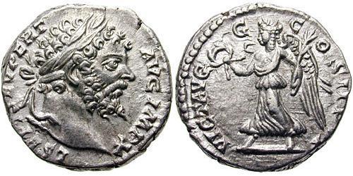 1 Денарій Римська імперія (27BC-395) Срібло Септимій Север (145- 211)