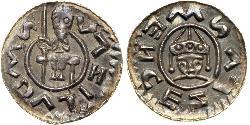 1 Динар Богемія Срібло Wratislaus II of Bohemia (?-1092)