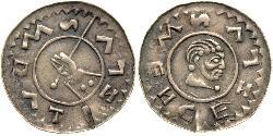 1 Динар Богемія Срібло Wratislaus II of Bohemia (?-1092)