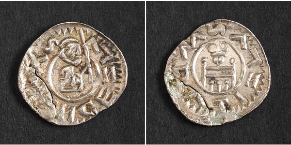 1 Динар Богемія Срібло Wratislaus II of Bohemia (?-1092)