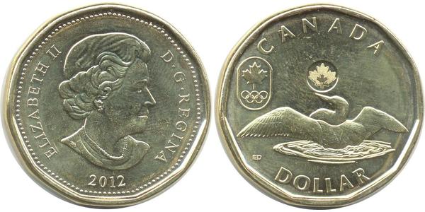 1 Долар Канада Залізо Єлизавета II (1926-2022)