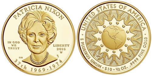 1 Долар США (1776 - ) Золото 