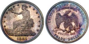 1 Долар США (1776 - ) Мідь/Срібло 