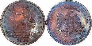 1 Долар США (1776 - ) Мідь/Срібло 
