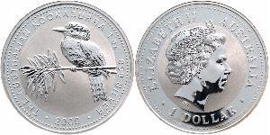 1 Долар Австралія (1939 - ) Срібло Єлизавета II (1926-2022)