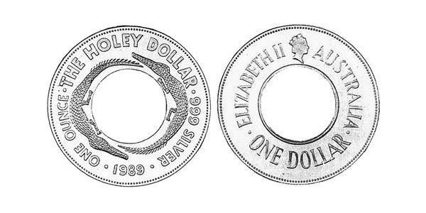 1 Долар Австралія (1939 - ) Срібло Єлизавета II (1926-2022)