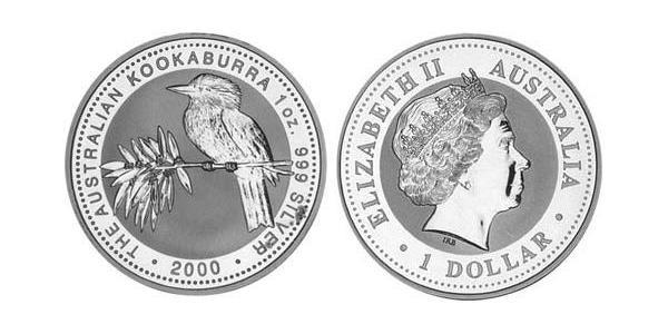 1 Долар Австралія (1939 - ) Срібло 