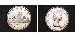 1 Долар Канада Срібло Єлизавета II (1926-2022)