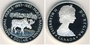 1 Долар Канада Срібло Єлизавета II (1926-2022)