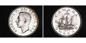 1 Долар Канада Срібло Георг VI (1895-1952)