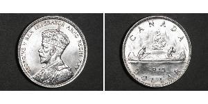 1 Долар Канада Срібло Георг V (1865-1936)