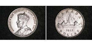 1 Долар Канада Срібло Георг V (1865-1936)