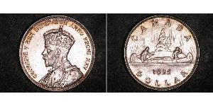 1 Долар Канада Срібло Георг V (1865-1936)