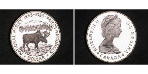 1 Долар Канада Срібло Єлизавета II (1926-2022)
