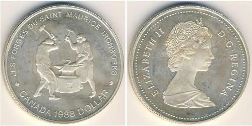 1 Долар Канада Срібло Єлизавета II (1926-2022)