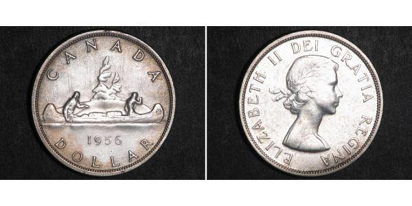 1 Долар Канада Срібло Єлизавета II (1926-2022)