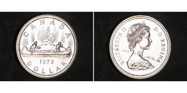 1 Долар Канада Срібло Єлизавета II (1926-2022)