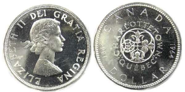 1 Долар Канада Срібло Єлизавета II (1926-2022)