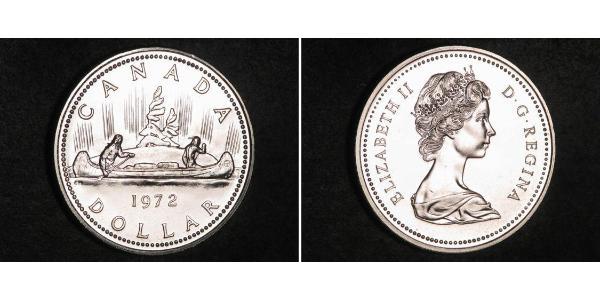 1 Долар Канада Срібло Єлизавета II (1926-2022)