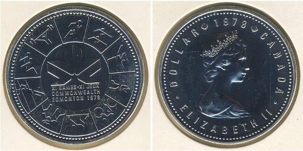 1 Долар Канада Срібло Єлизавета II (1926-2022)