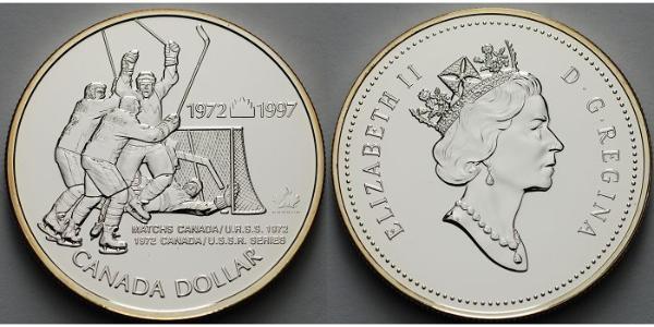 1 Долар Канада Срібло Єлизавета II (1926-2022)