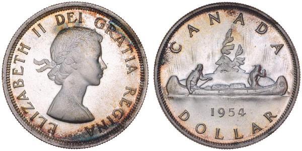 1 Долар Канада Срібло Єлизавета II (1926-2022)