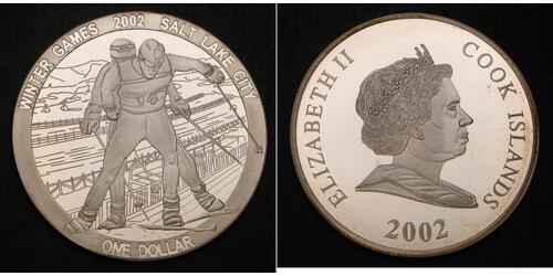 1 Долар Острова Кука Срібло Єлизавета II (1926-2022)