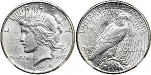 1 Долар США (1776 - ) Срібло 