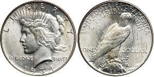 1 Долар США (1776 - ) Срібло 