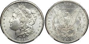 1 Долар США (1776 - ) Срібло 