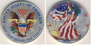 1 Долар США (1776 - ) Срібло 
